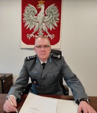 p.o. Komendant Miejski Policji w Piotrkowie Trybunalskim insp. Krzysztof Dąbrowski