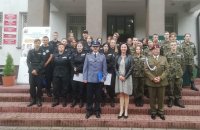 klasa policyjna i wojskowa Zespołu Szkół Kształcenia Zawodowego w Bujnach