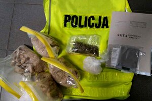 zabezpieczone środki odurzające