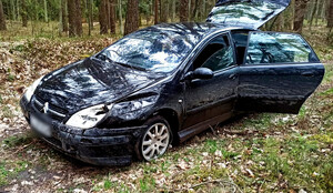 samochód którym poruszał się zatrzymany