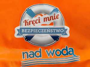 Kręci mnie bezpieczeństwo nad wodą - logo akcji.