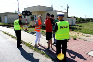 Policjanci podczas wspólnych działań z funkcjonariuszami SOK.