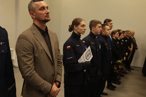 Uroczysta zbiórka z okazji zdania obowiązków na stanowisku Komendanta Miejskiego Policji w Piotrkowie Trybunalskim - insp. Krzysztofa Dąbrowskiego.