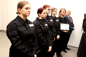 Uroczysta zbiórka z okazji zdania obowiązków na stanowisku Komendanta Miejskiego Policji w Piotrkowie Trybunalskim - insp. Krzysztofa Dąbrowskiego.