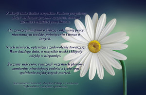 Treść życzeń.