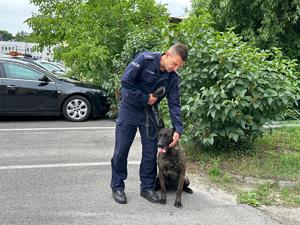 Milusińscy podczas Dnia Dziecka w piotrkowskiej jednostki.