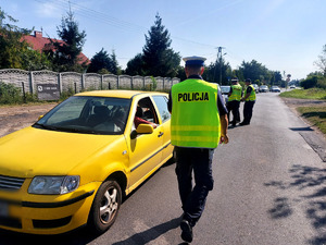 Policjanci z funkcjonariuszami SOK podczas wspólnych działań.