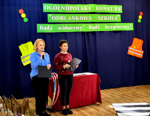 Nauczyciele podczas podsumowania akcji.