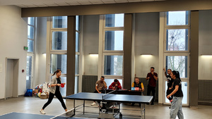 Zawodnicy podczas turnieju.