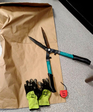 Zabezpieczone przedmioty.