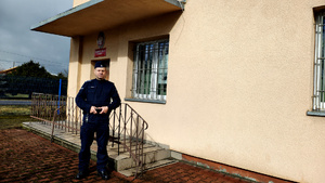 Aspirant sztabowy Hubert Michalak.