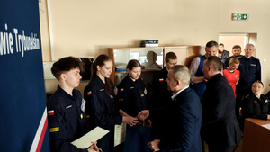 Goście i uczestnicy podczas wręczania nagród.