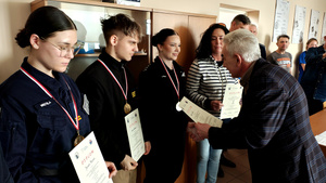 Goście i uczestnicy podczas wręczania nagród.