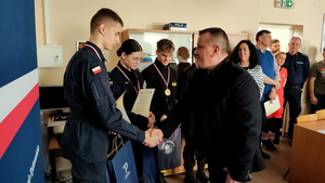 Goście i uczestnicy podczas wręczania nagród.