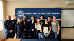 Goście oraz drużyna która zajęła czwarte miejsce.