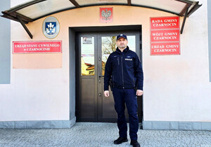 Aspirant Marcin Błaszczyk.