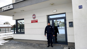 Starszy posterunkowy Jarosław Krasoń.