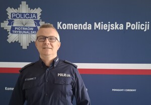 Młodszy aspirant Sebastian Jóźwik.