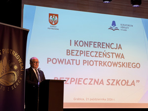 Zaproszeni goście podczas konferencji.