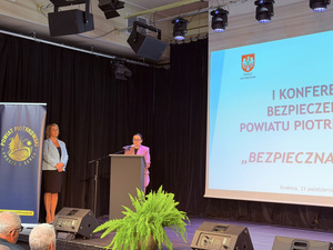 Zaproszeni goście podczas konferencji.