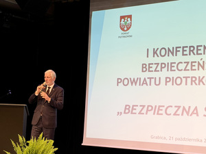 Zaproszeni goście podczas konferencji.