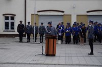 przemówienie Komendanta Wojewódzkiego Policji w Łodzi